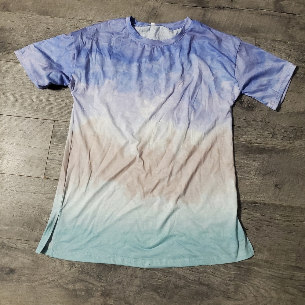 Ombre Tie Dye Shirt